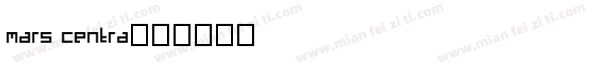 mars centra字体转换